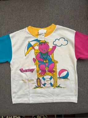 Vintage Barney and Betty Bop 1992 5T Tshirt Unisex No flaws Excellent condition!